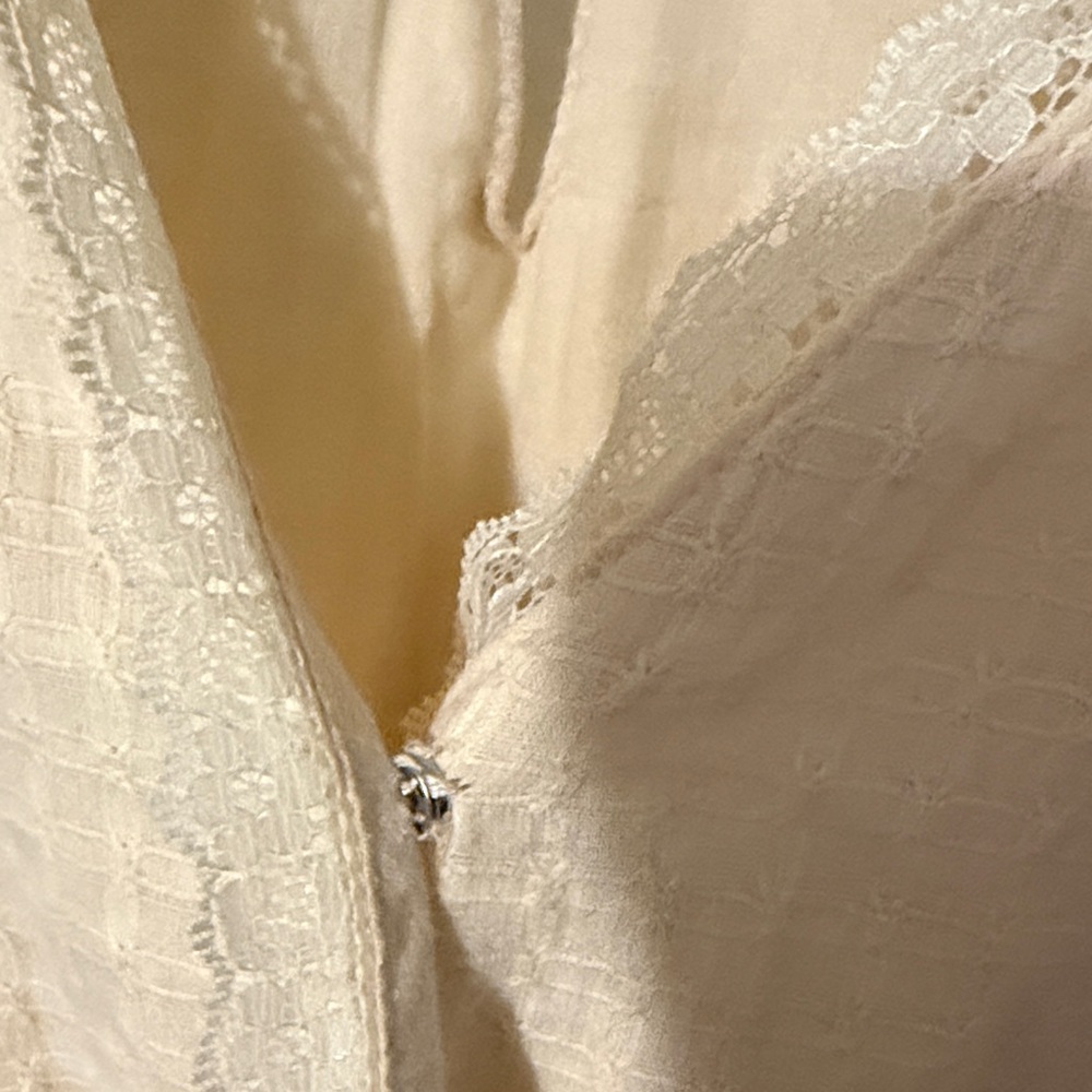 Chelsea & Violet Light Cream Ruffle Dress - Picture 3 of 5